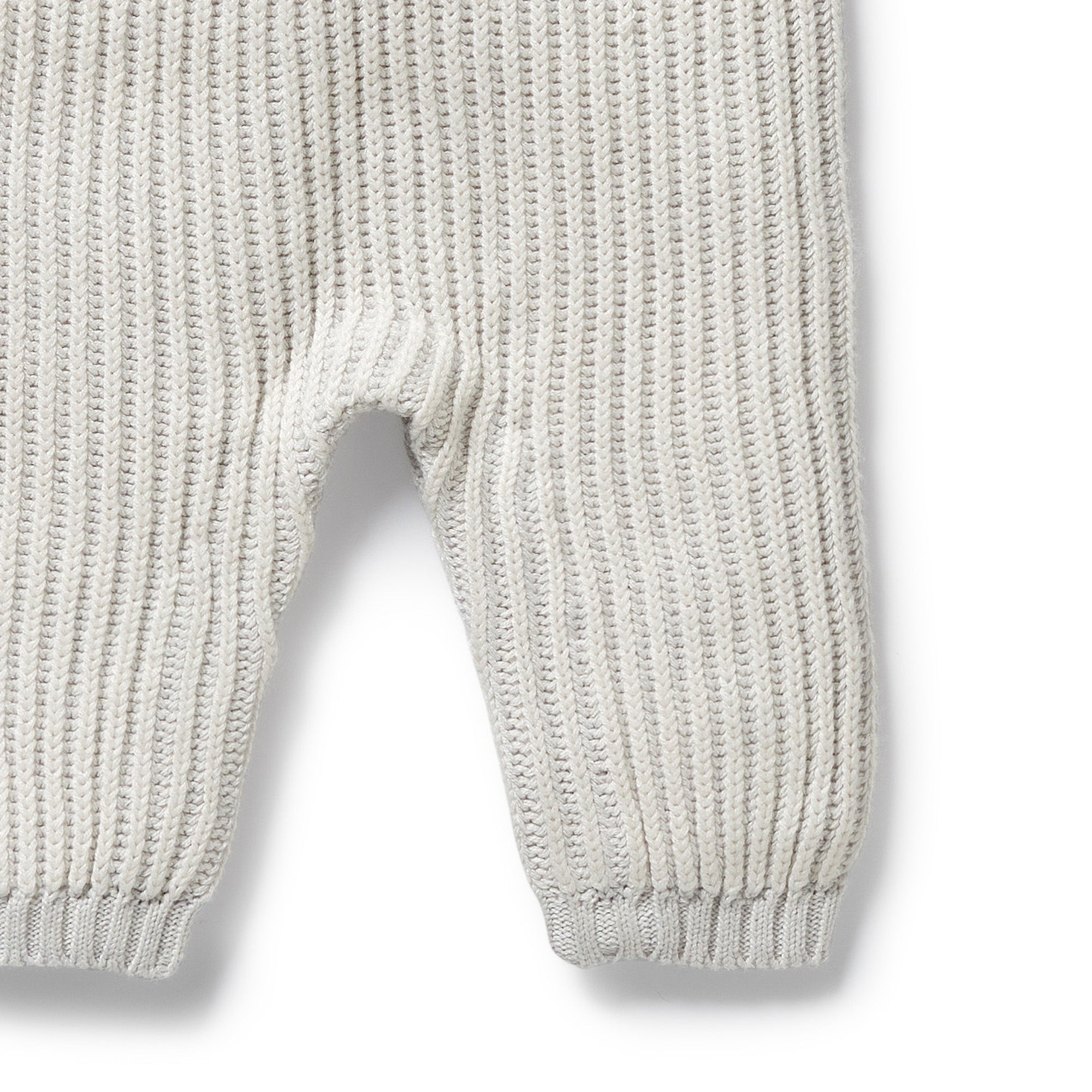 Wilson & Frenchy - Grey Melange and Oatmeal Organic Knitted Overall