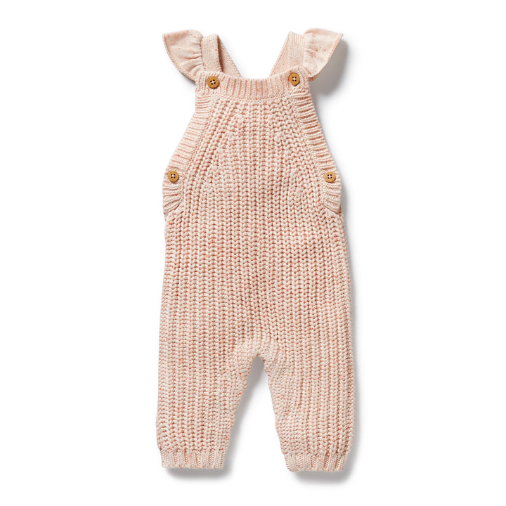 Wilson & Frenchy - Fairy Floss Organic Knitted Ruffle Overall