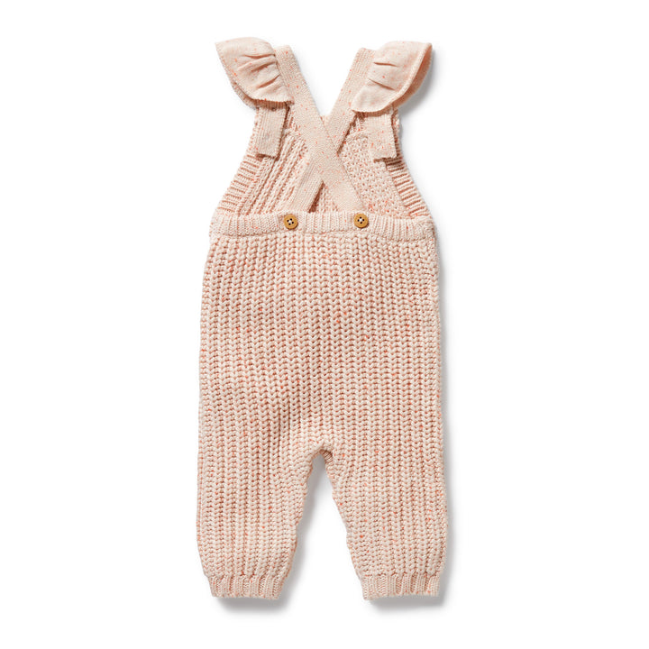 Wilson & Frenchy - Fairy Floss Organic Knitted Ruffle Overall