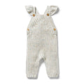 Hundreds and Thousands Organic Knitted Ruffle Overall