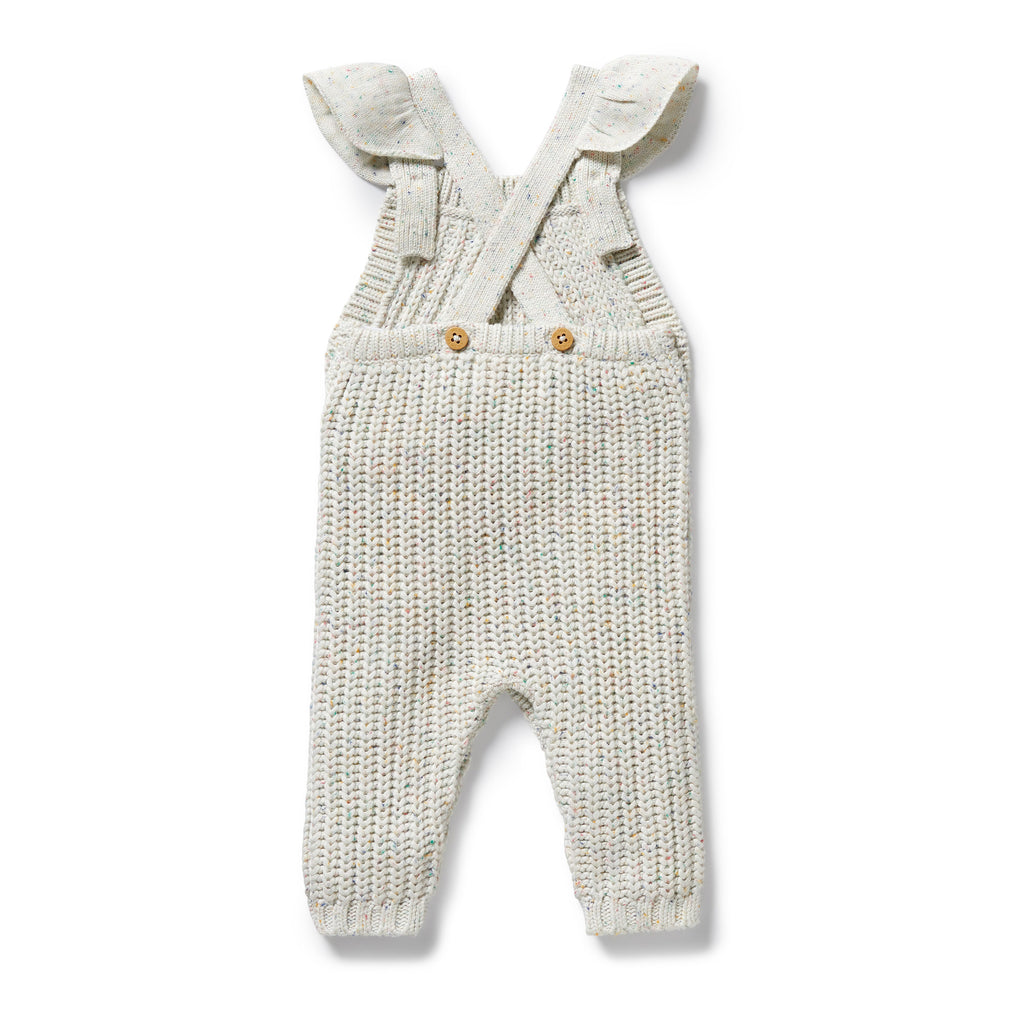 Wilson & Frenchy - Hundreds and Thousands Organic Knitted Ruffle Overall