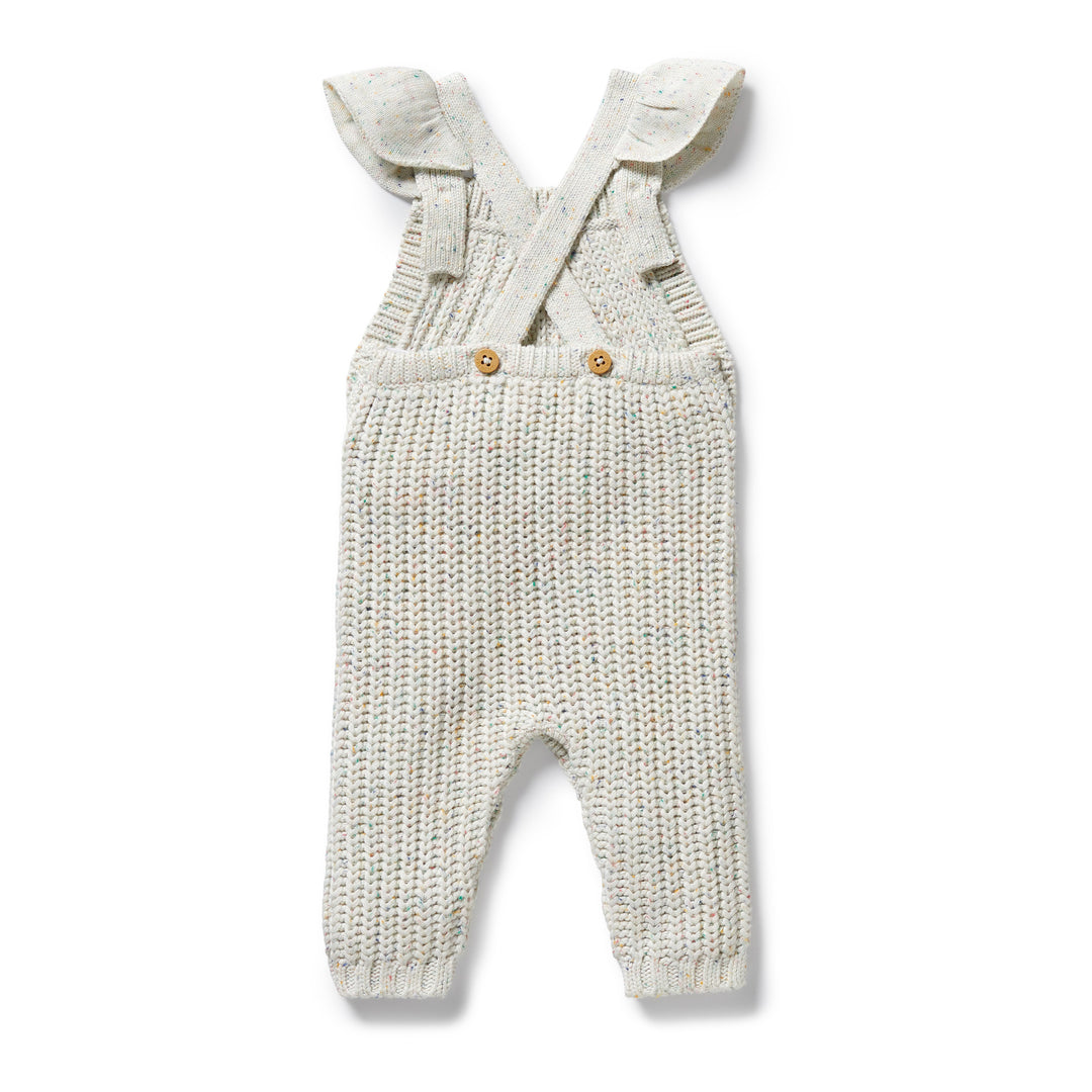 Wilson & Frenchy - Hundreds and Thousands Organic Knitted Ruffle Overall