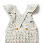 Wilson & Frenchy - Hundreds and Thousands Organic Knitted Ruffle Overall