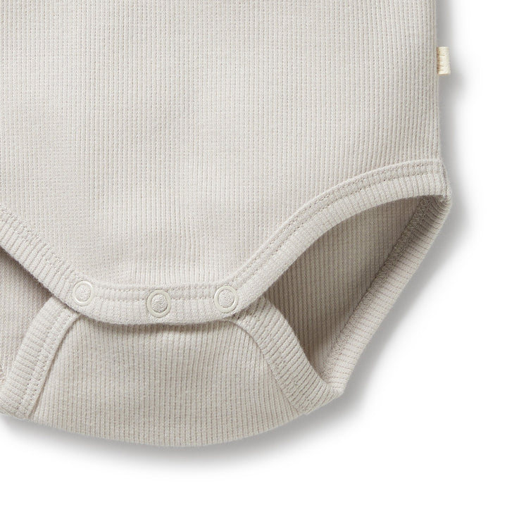 Wilson & Frenchy - Cloud Organic Rib Long Sleeved Bodysuit