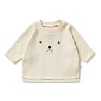 Wilson & Frenchy - Buttermilk Organic Rib Long Sleeved Top