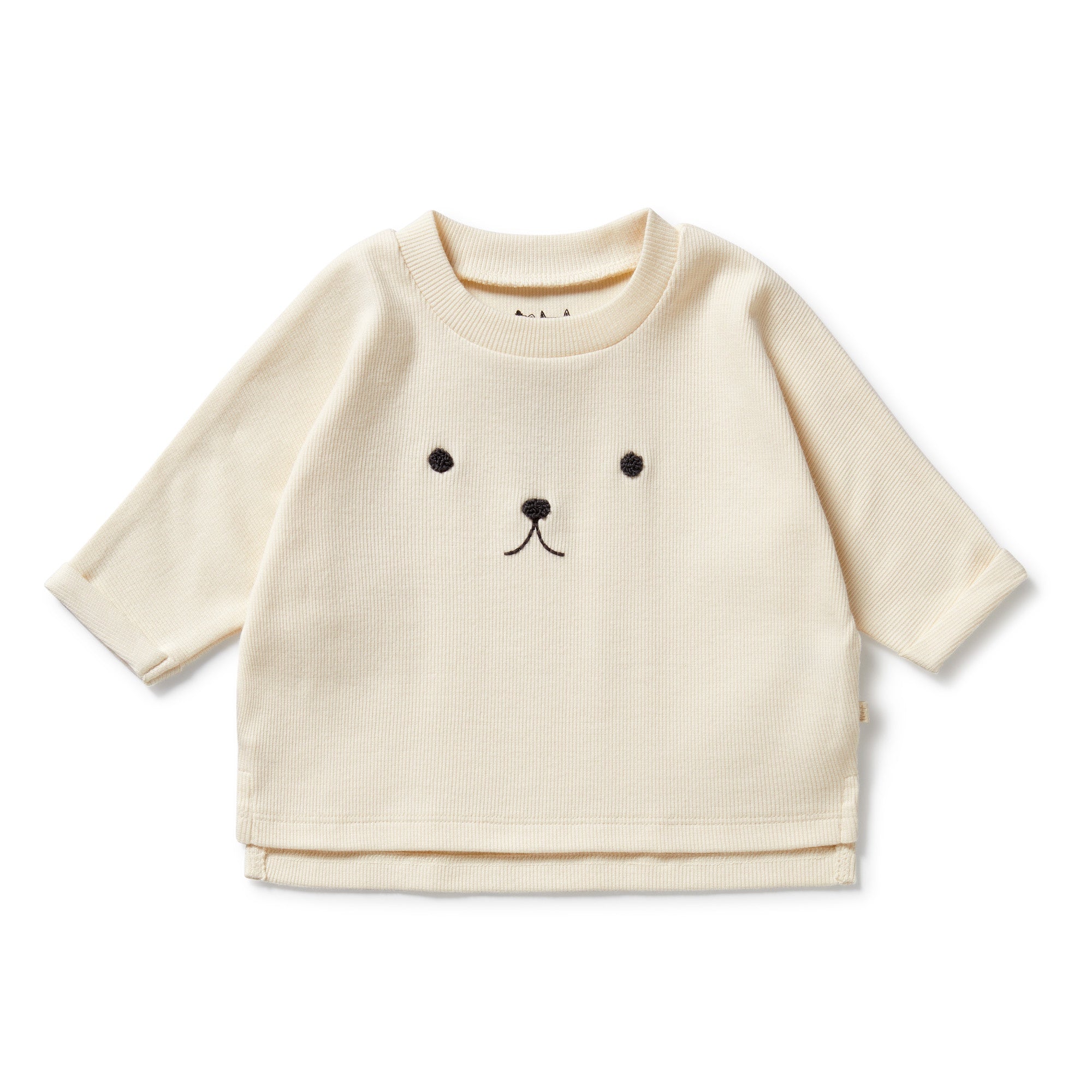 Wilson & Frenchy - Buttermilk Organic Rib Long Sleeved Top
