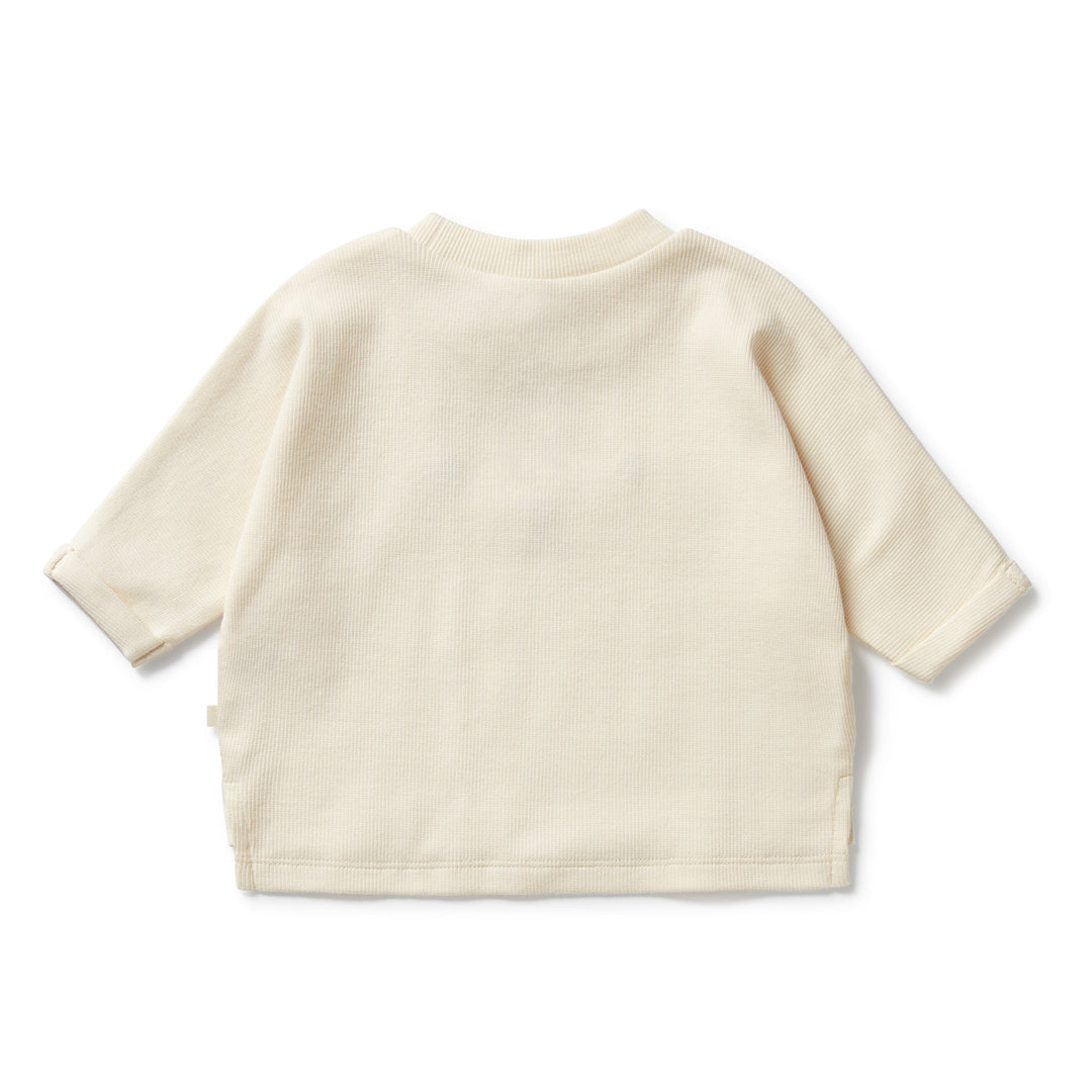 Wilson & Frenchy - Buttermilk Organic Rib Long Sleeved Top