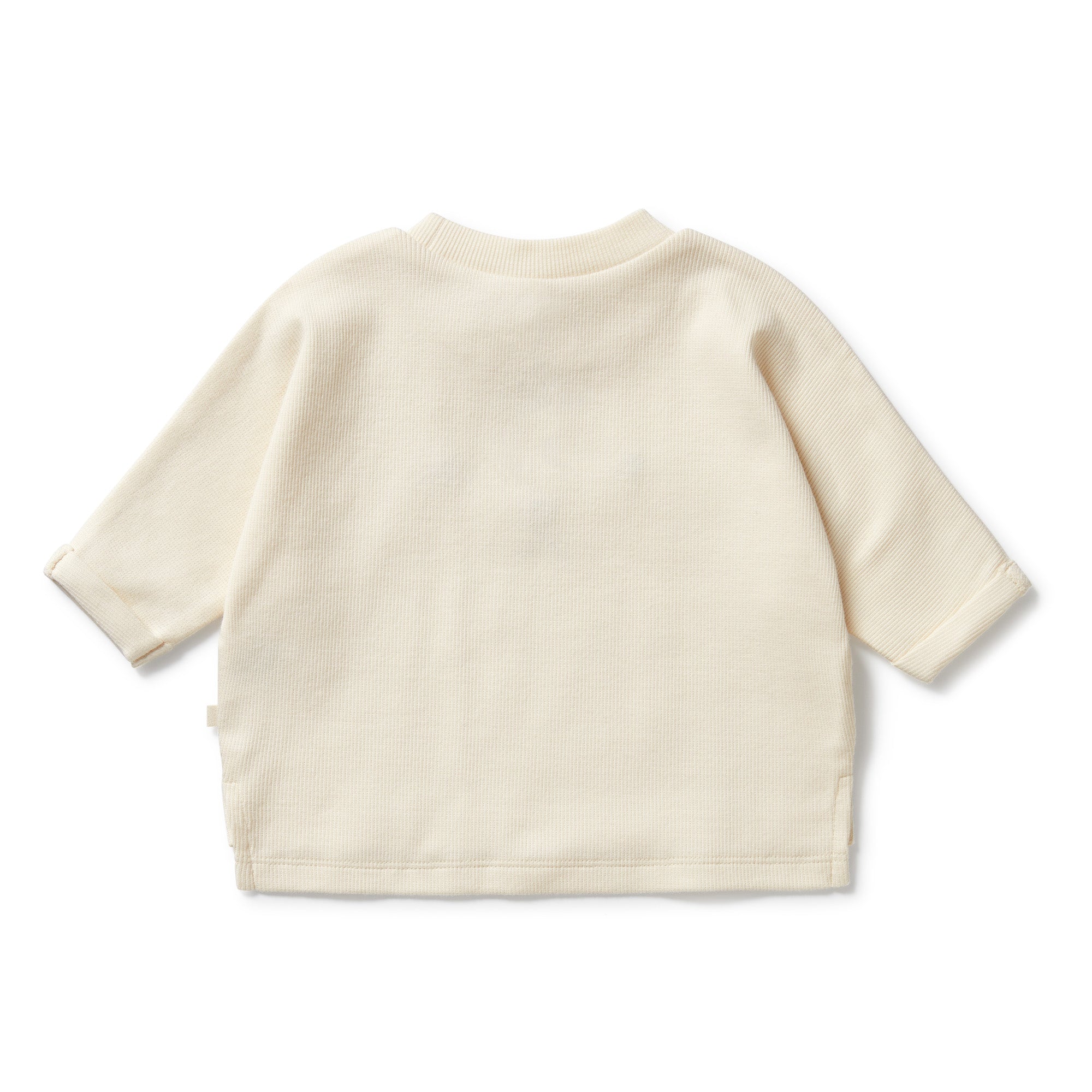 Wilson & Frenchy - Buttermilk Organic Rib Long Sleeved Top