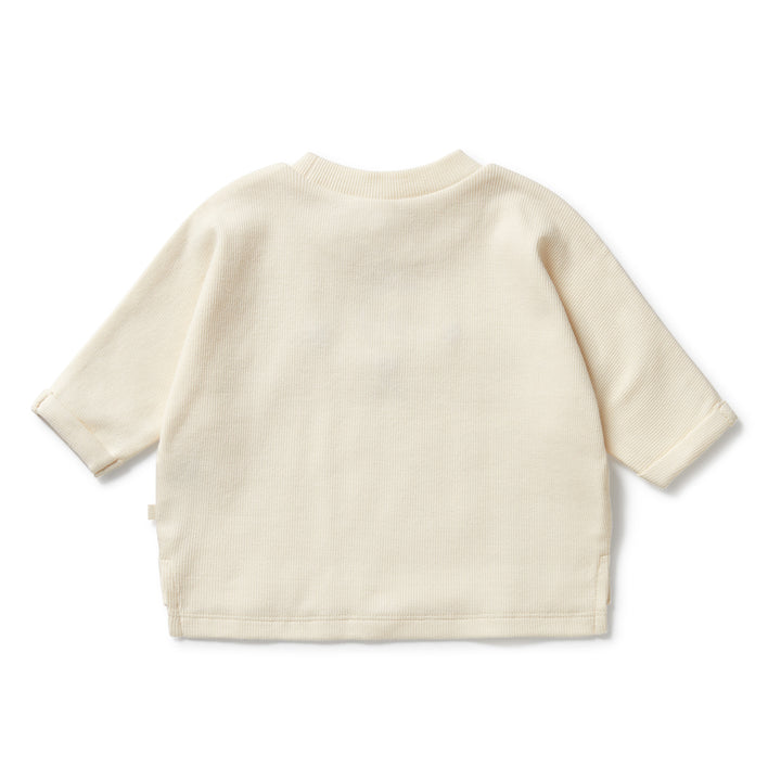 Wilson & Frenchy - Buttermilk Organic Rib Long Sleeved Top