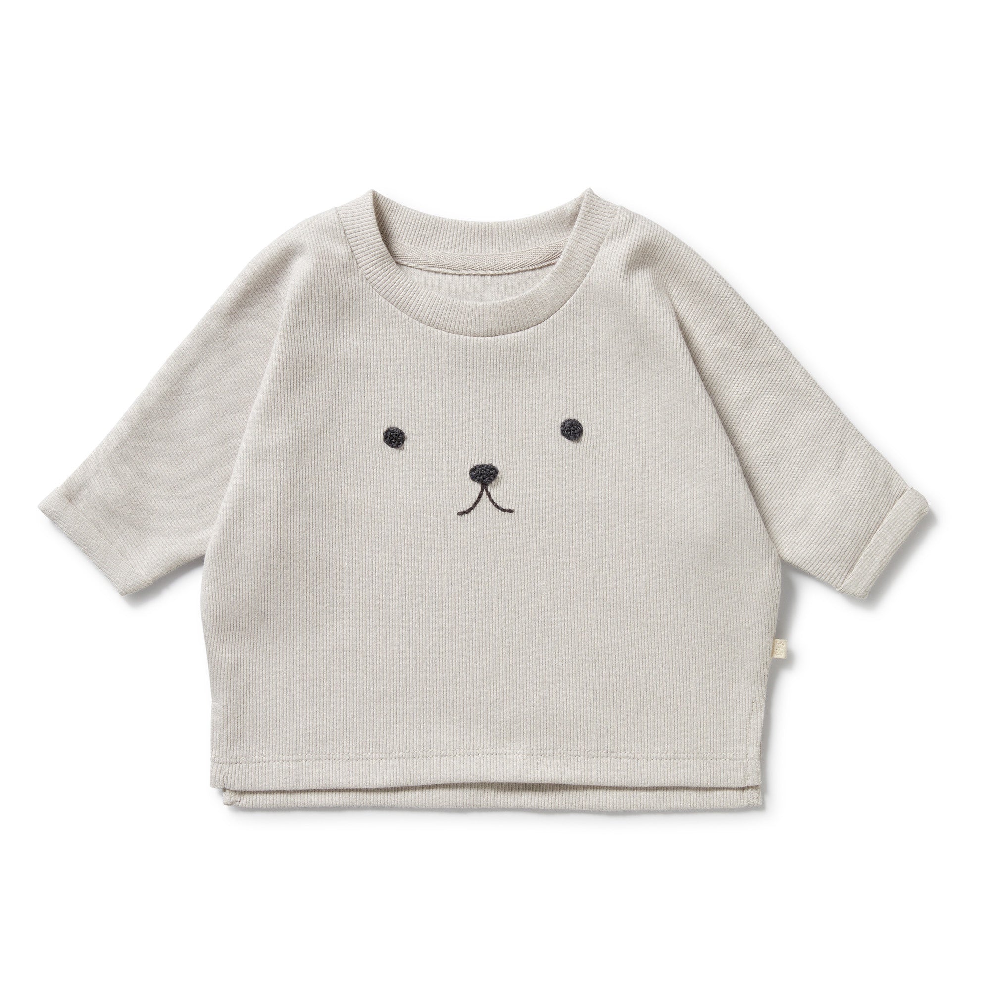 Wilson & Frenchy - Cloud Organic Rib Long Sleeved Top