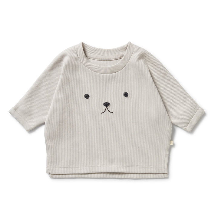 Wilson & Frenchy - Cloud Organic Rib Long Sleeved Top