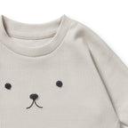 Wilson & Frenchy - Cloud Organic Rib Long Sleeved Top