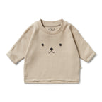Wilson & Frenchy - Biscuit Organic Rib Long Sleeved Top