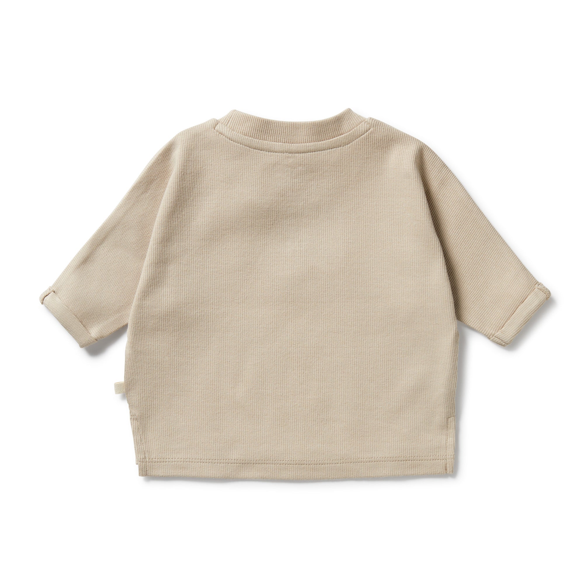 Wilson & Frenchy - Biscuit Organic Rib Long Sleeved Top