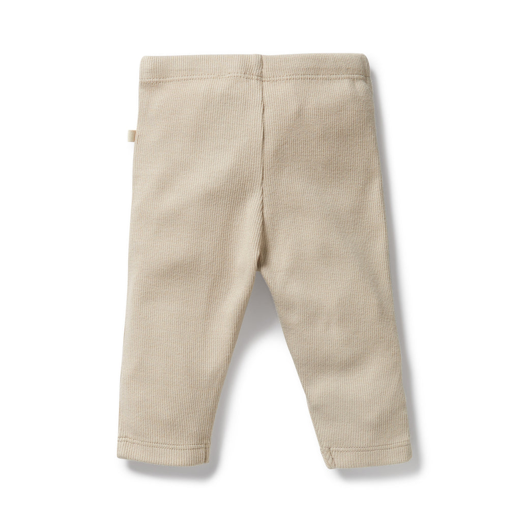 Wilson & Frenchy - Biscuit Organic Rib Legging