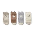 Organic 4 Pack Baby Socks - Unisex