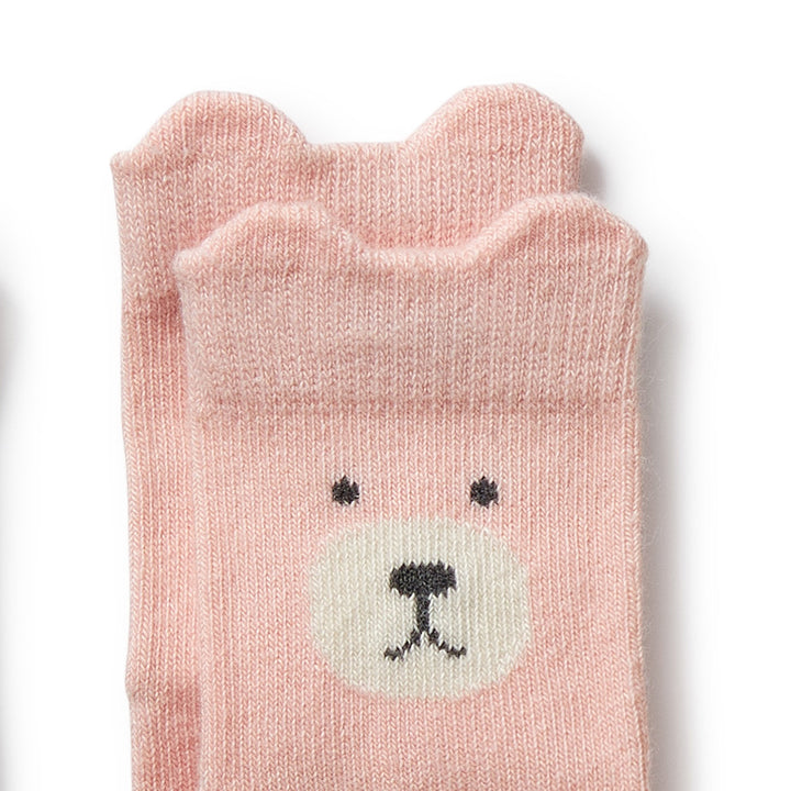 Wilson & Frenchy - Girls Organic 4 Pack Baby Socks