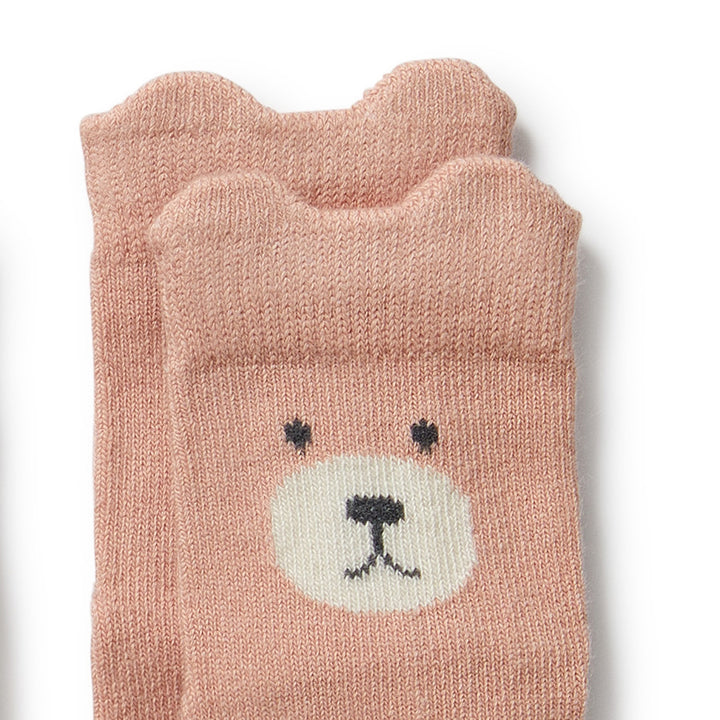 Wilson & Frenchy - Girls Organic 4 Pack Baby Socks