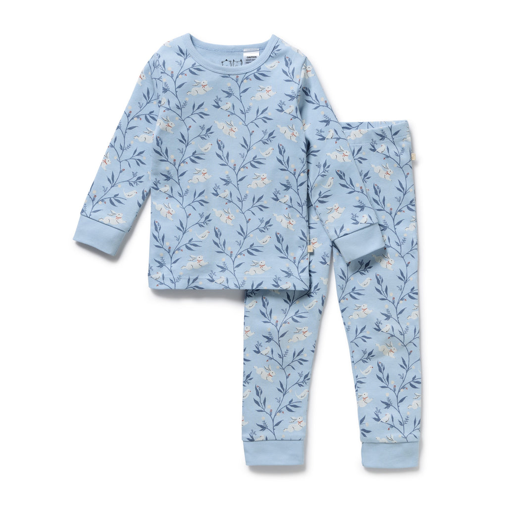 Bunny Whistle Organic Long Sleeved Pyjamas