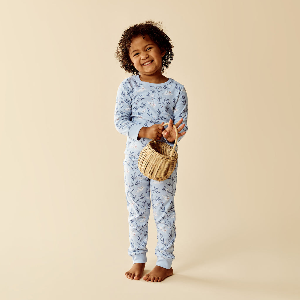 Bunny Whistle Organic Long Sleeved Pyjamas