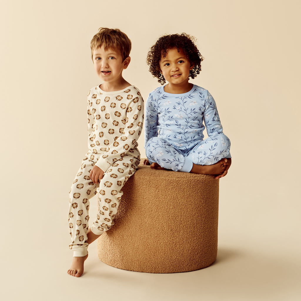 Bunny Whistle Organic Long Sleeved Pyjamas