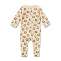 Hot Cross Buns Organic Zipsuit With Feet