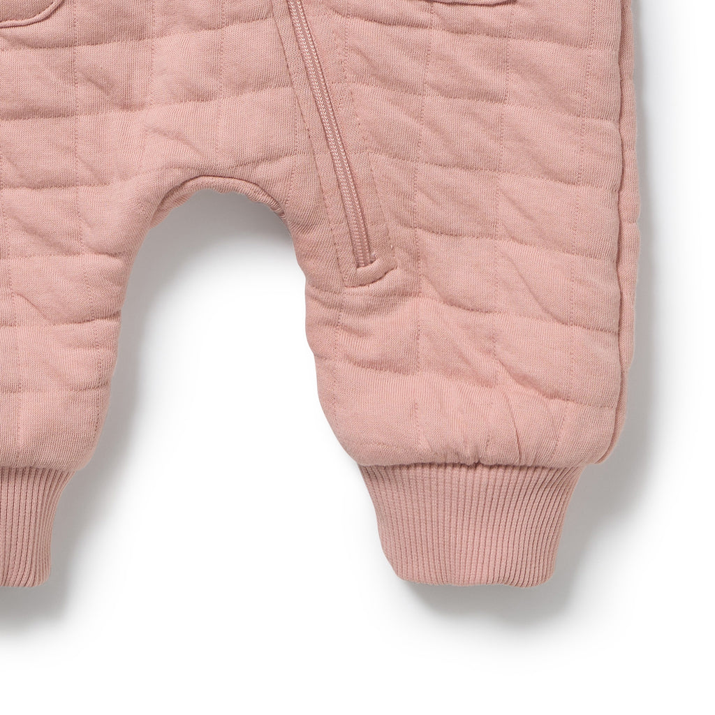 Rose Organic Quilted Growsuit