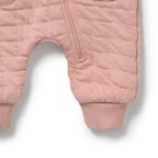 Rose Organic Quilted Growsuit