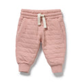 Rose Organic Quilted Sweat Pant