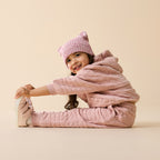 Rose Organic Quilted Sweat Pant