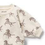 Little Unicorn Organic Terry Sweat
