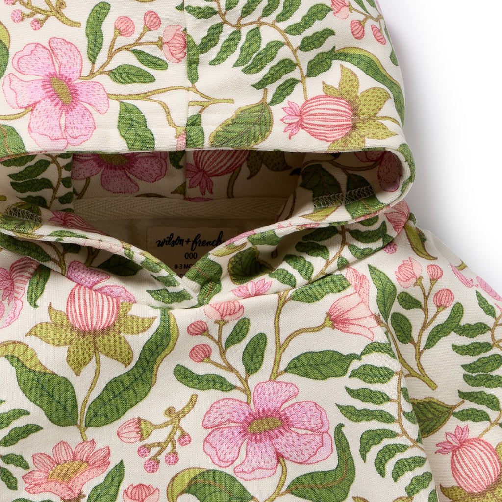 Ma Fleur Organic Hooded Terry Sweat