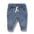 Twilight Blue Organic Terry Sweat Pant