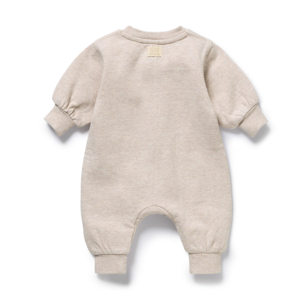 Oatmeal Organic Terry Growsuit