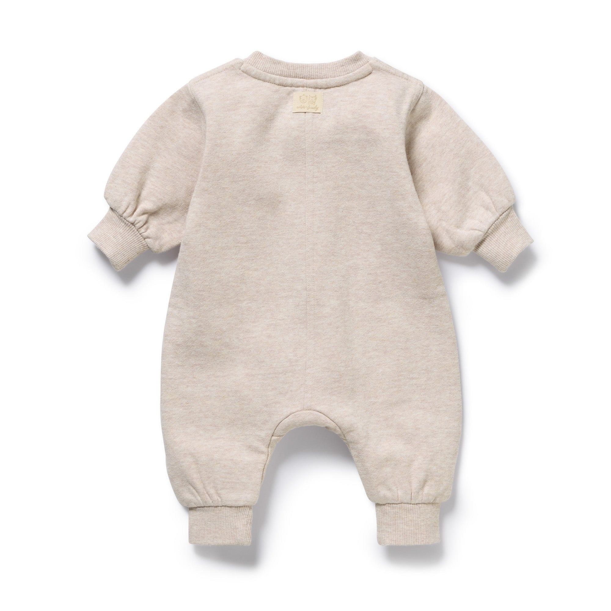 Oatmeal Organic Terry Growsuit