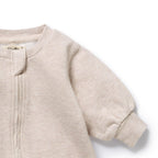 Oatmeal Organic Terry Growsuit