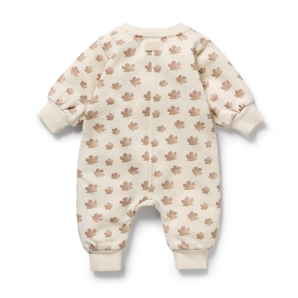 Autumn Play Organic Terry Growsuit