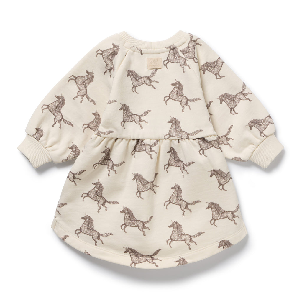 Little Unicorn Organic Terry Sweat Dress