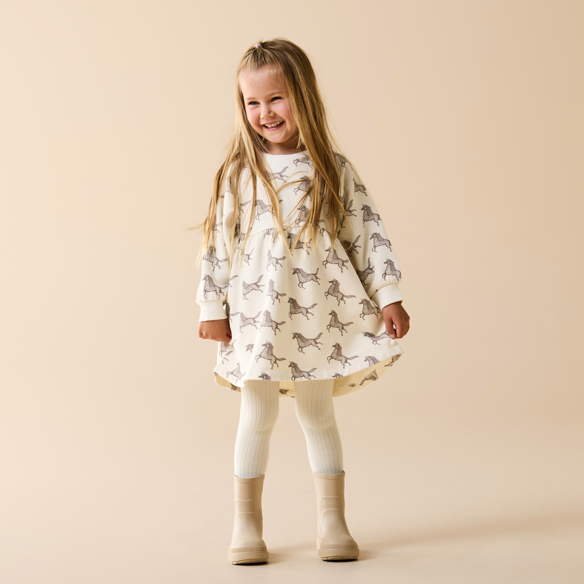 Little Unicorn Organic Terry Sweat Dress