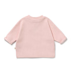 Strawberry Cream Organic Rib Long Sleeved Top