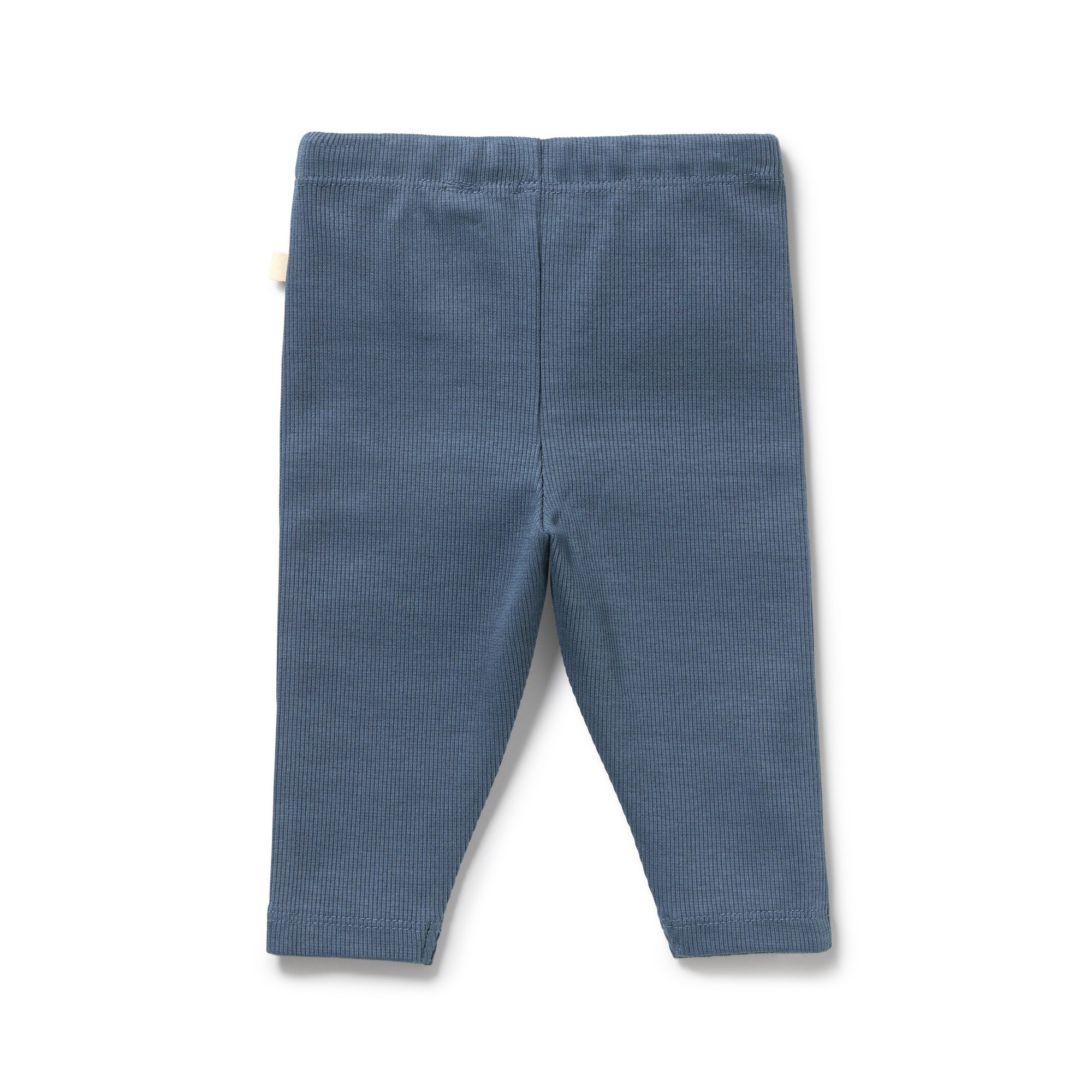 Twilight Blue Organic Rib Legging