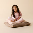 Strawberry Cream Organic Rib Long Sleeved Pyjamas