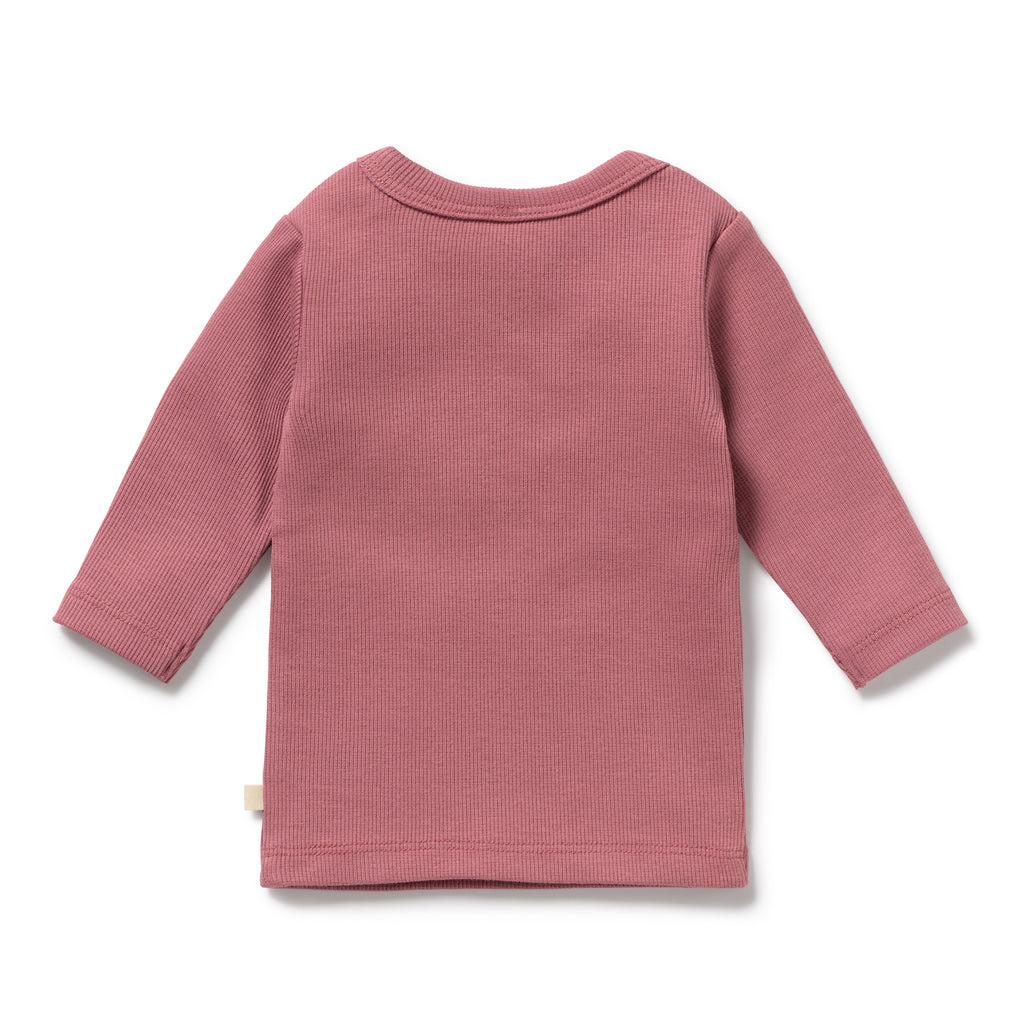 Plum Organic Rib Long Sleeved Pyjamas