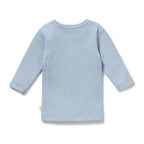 Storm Blue Organic Rib Top