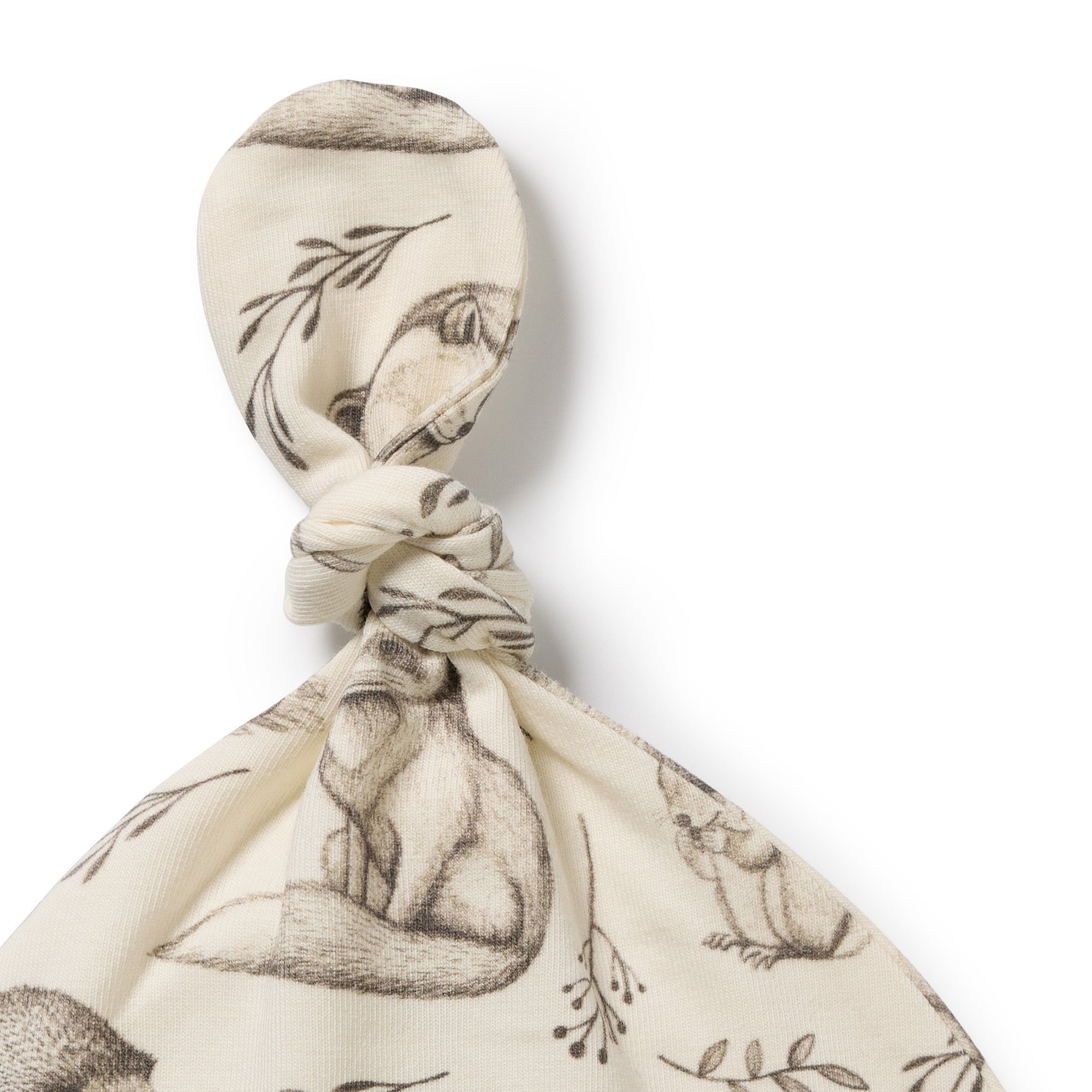 Foxglove Forest Organic Knot Hat