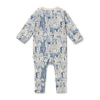 Woodland Adventures Organic Zipsuit with Feet