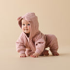 Maple Glow Organic Zipsuit with Feet