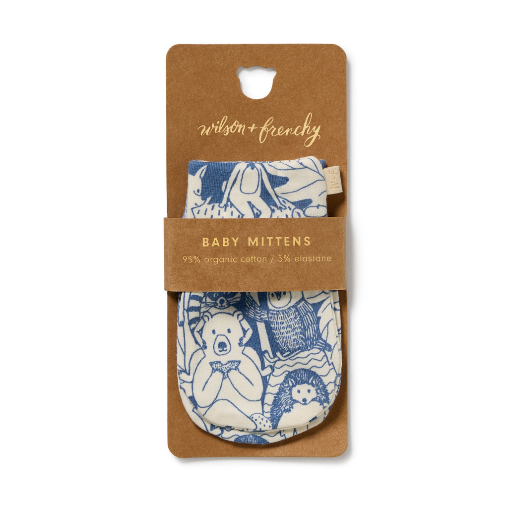 Woodland Adventures Organic Mittens