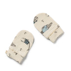 Woolly Whales Organic Mittens