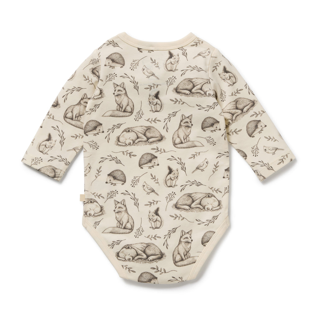 Foxglove Forest Organic Bodysuit